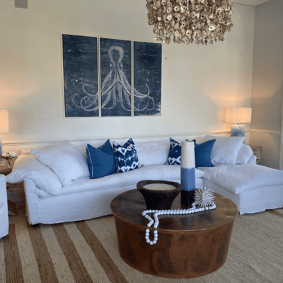 Jackson Hole Petite Copper Cocktail Table - Our Boat House