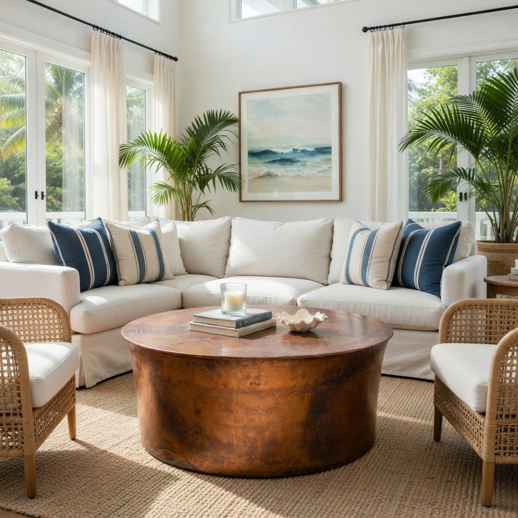 Jackson Hole Copper Coffee Table - Our Boat House