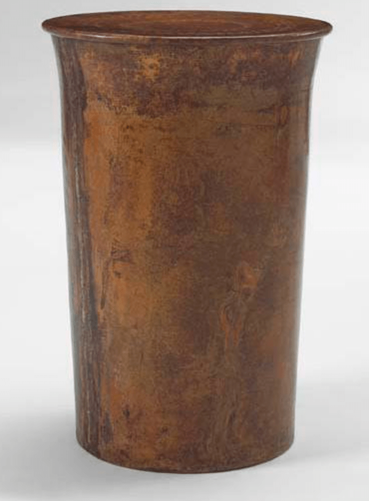 Jackson Hole Copper Drum Side Table - Our Boat House