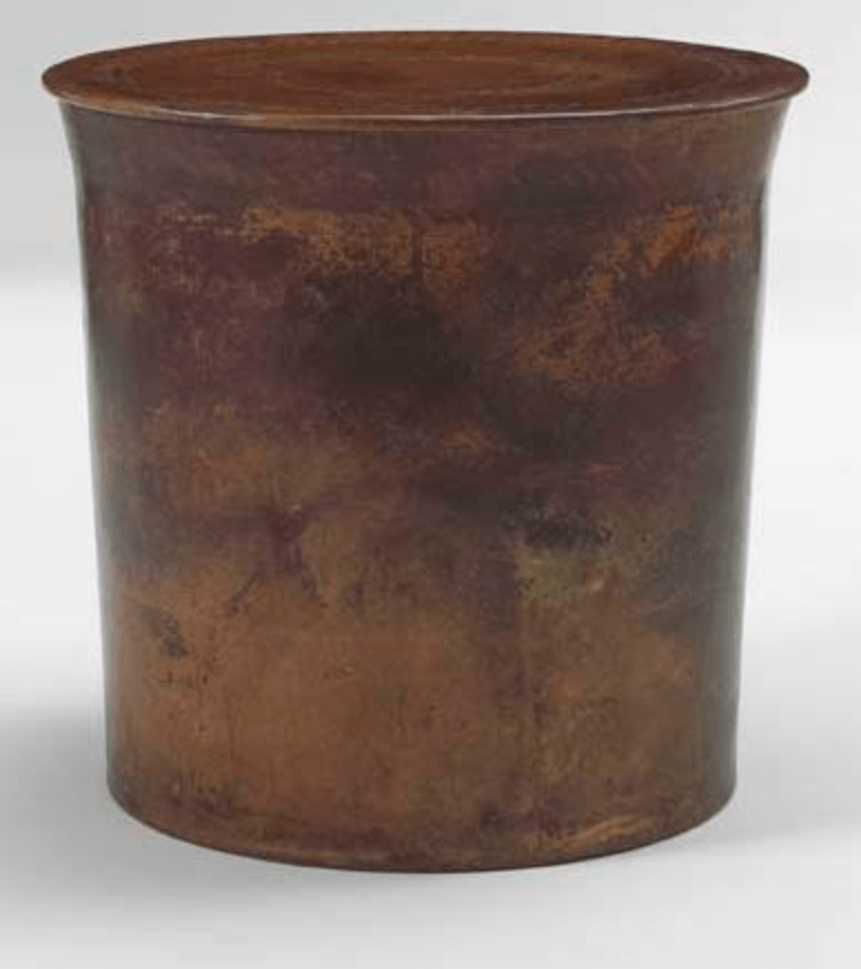 Jackson Hole Copper Drum Side Table - Our Boat House