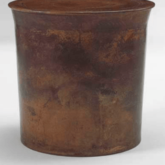 Jackson Hole Copper Drum Side Table - Our Boat House