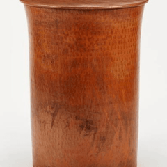 Jackson Hole Copper Drum Side Table - Our Boat House