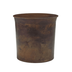 Jackson Hole Copper Drum Side Table - Our Boat House