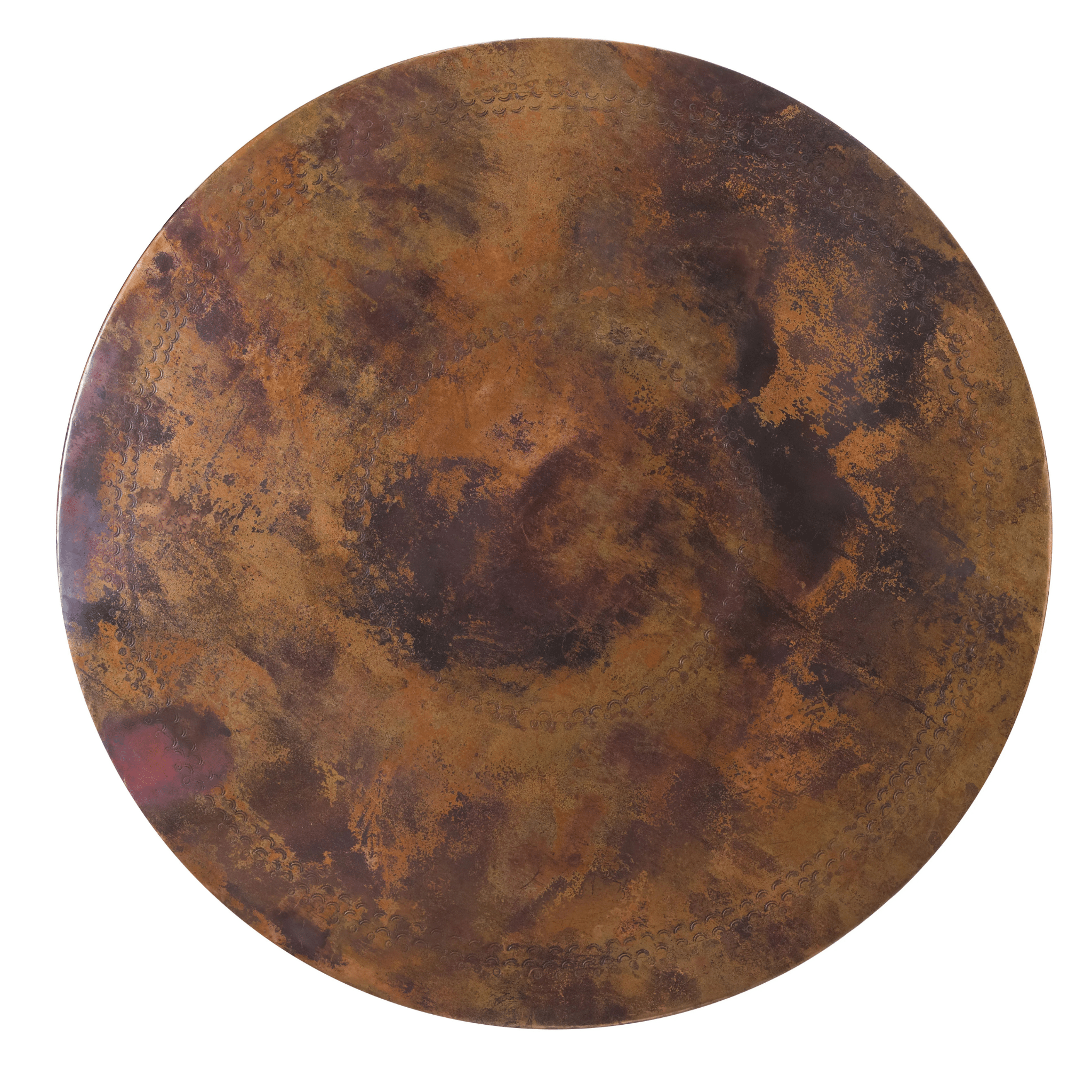 Jackson Hole Copper Round Cauldron Coffee Table - Three Sizes - Our Boat House
