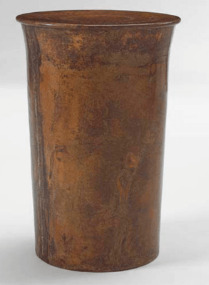 Jackson Hole Copper Side Drum Table - Two Sizes - Our Boat House