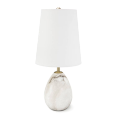 Jared Alabaster Mini Lamp - Our Boat House