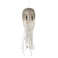 Jellyfish Single Nickel 1 - Light Pendant - Our Boat House