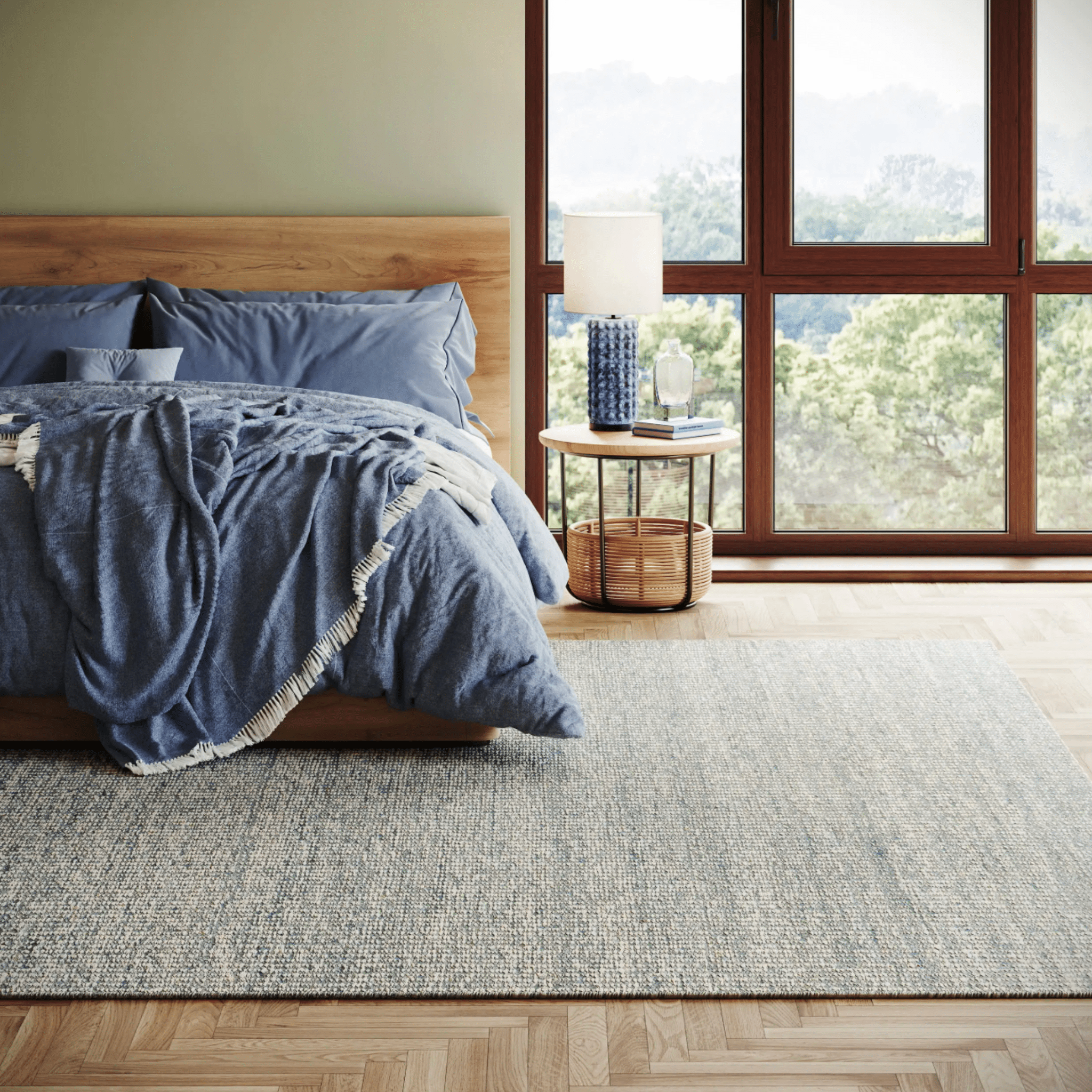 Jenkins Wool Rug - Mineral - coastal inspired home furnishing lifestyle