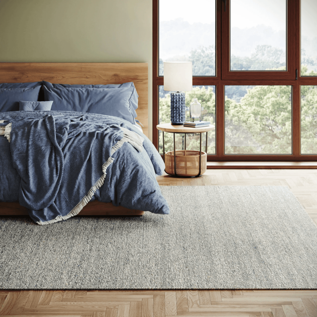 Jenkins Wool Rug - Mineral - coastal inspired home furnishing lifestyle