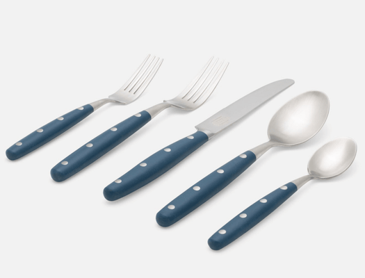 Jones Flatware Set - Navy Blue - Our Boat House