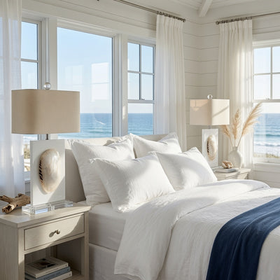 Seashell Table Lamp - Our Boat House