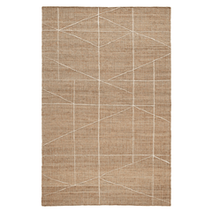 Judson Handwoven Jute Rug - Natural & Ivory - Our Boat House
