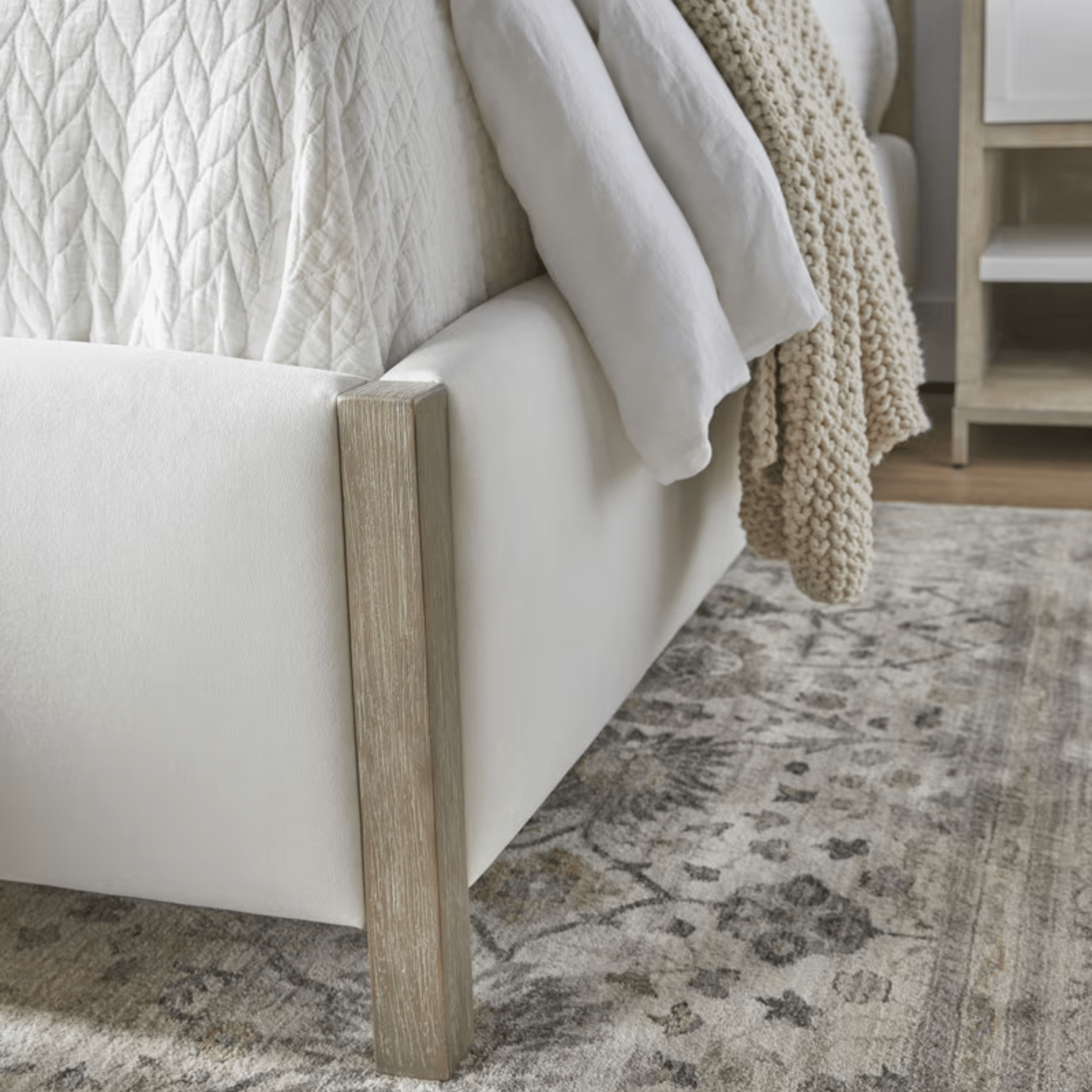 Juno Beach Upholstered King Bed - Our Boat House