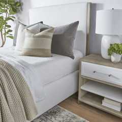 Juno Beach Upholstered King Bed - Our Boat House