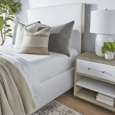 Juno Beach Upholstered Queen Bed - Our Boat House