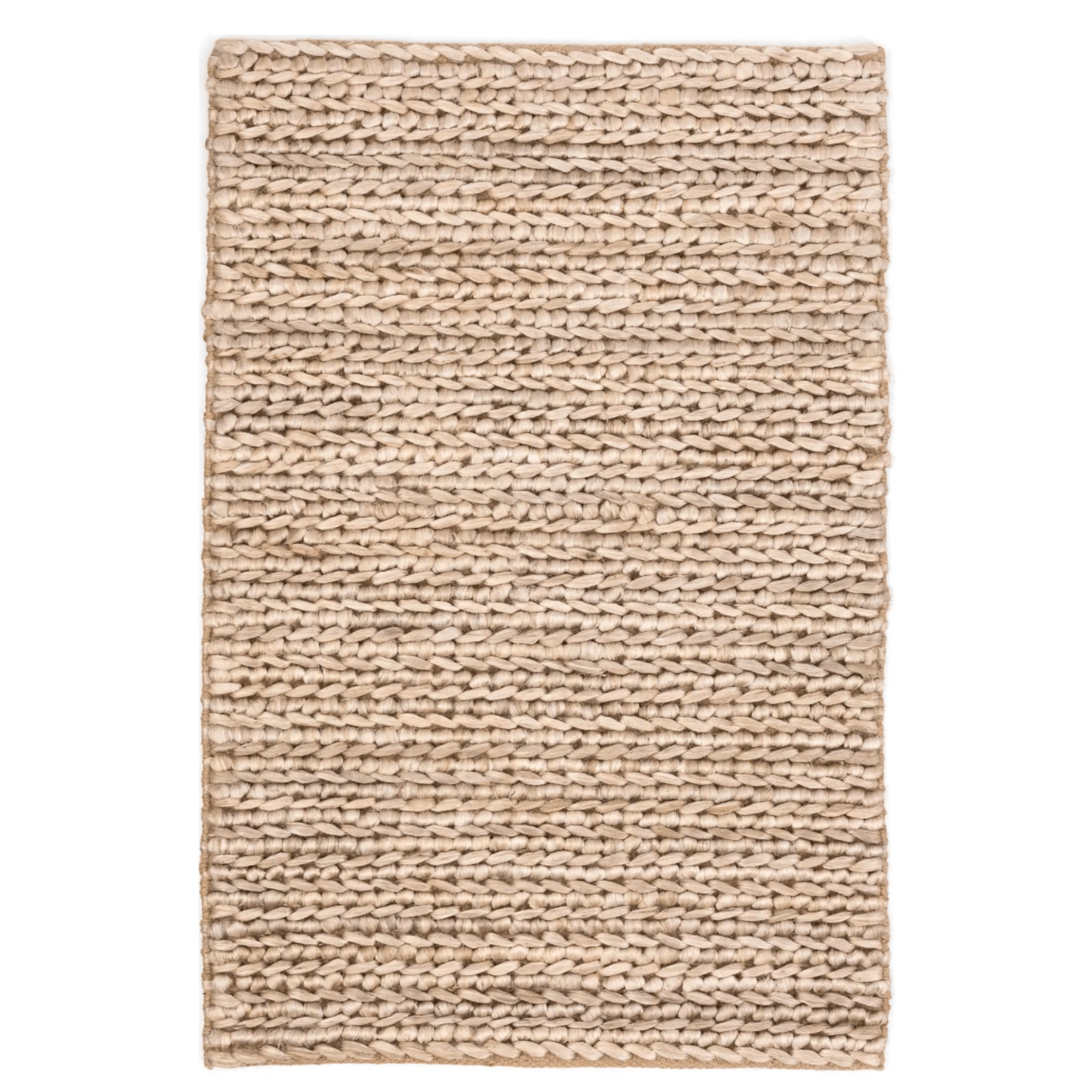 Jute Handwoven Rug - Bleached Oak - Our Boat House