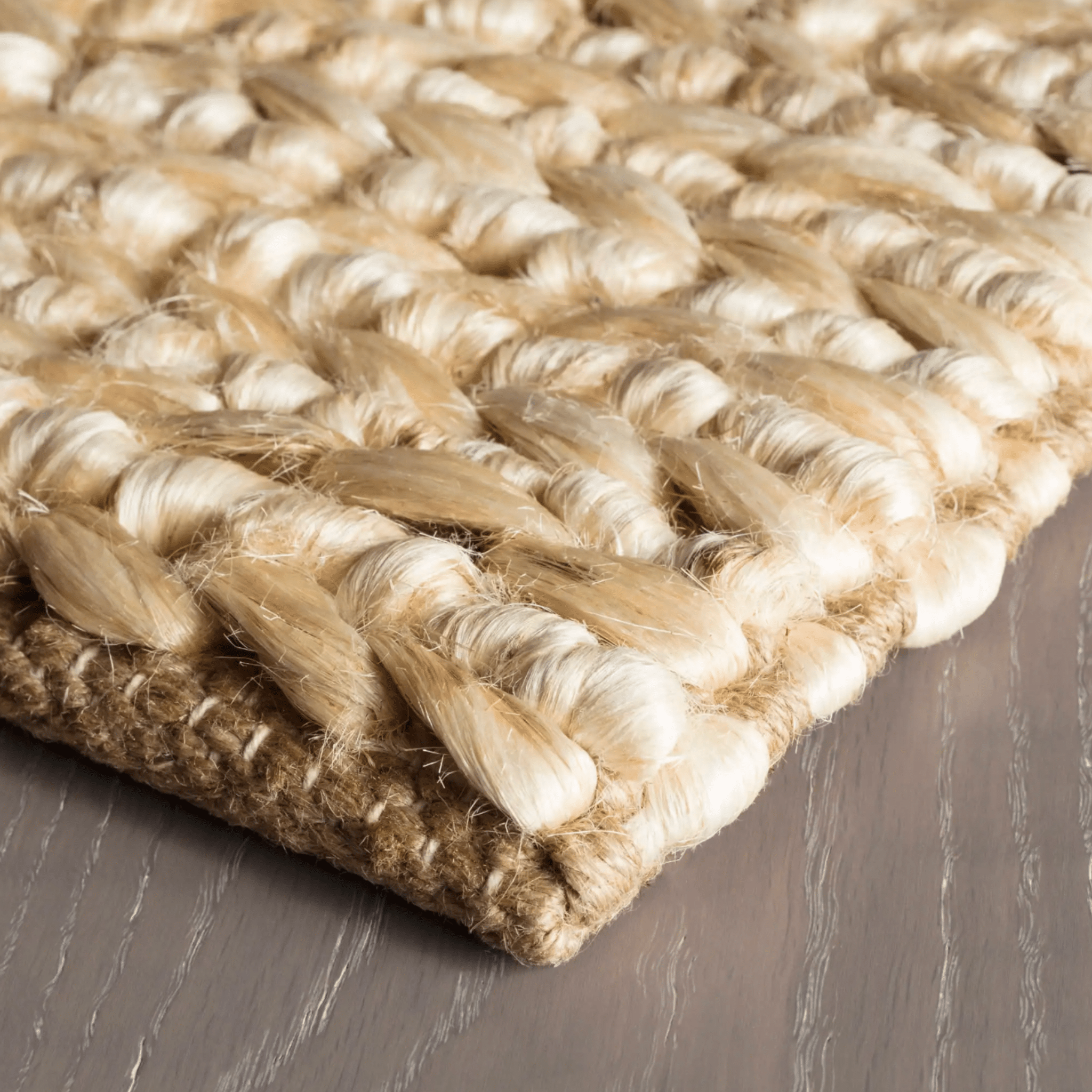 Jute Handwoven Rug -Natural - Our Boat House