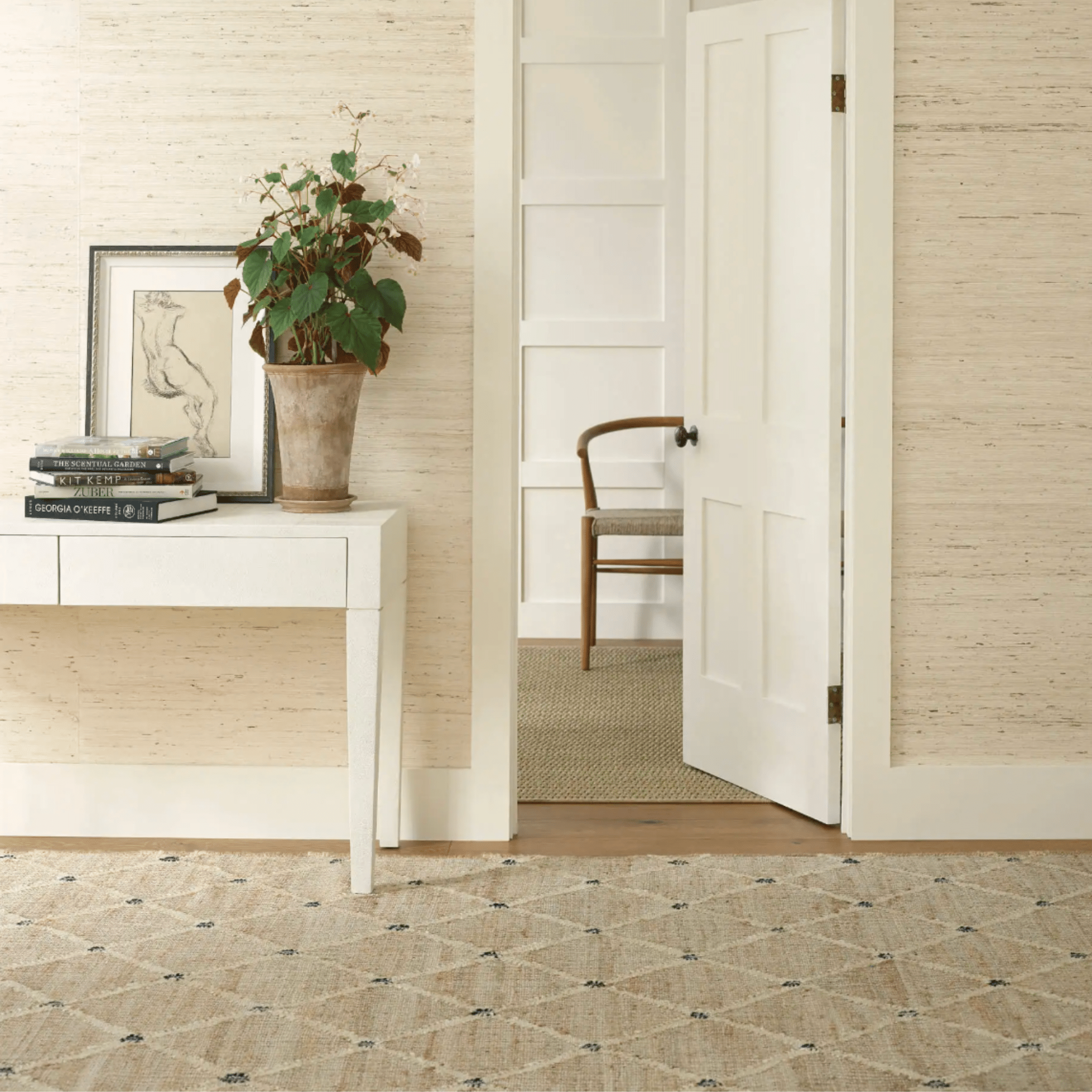 Kali Woven Jute Rug - Natural - Our Boat House