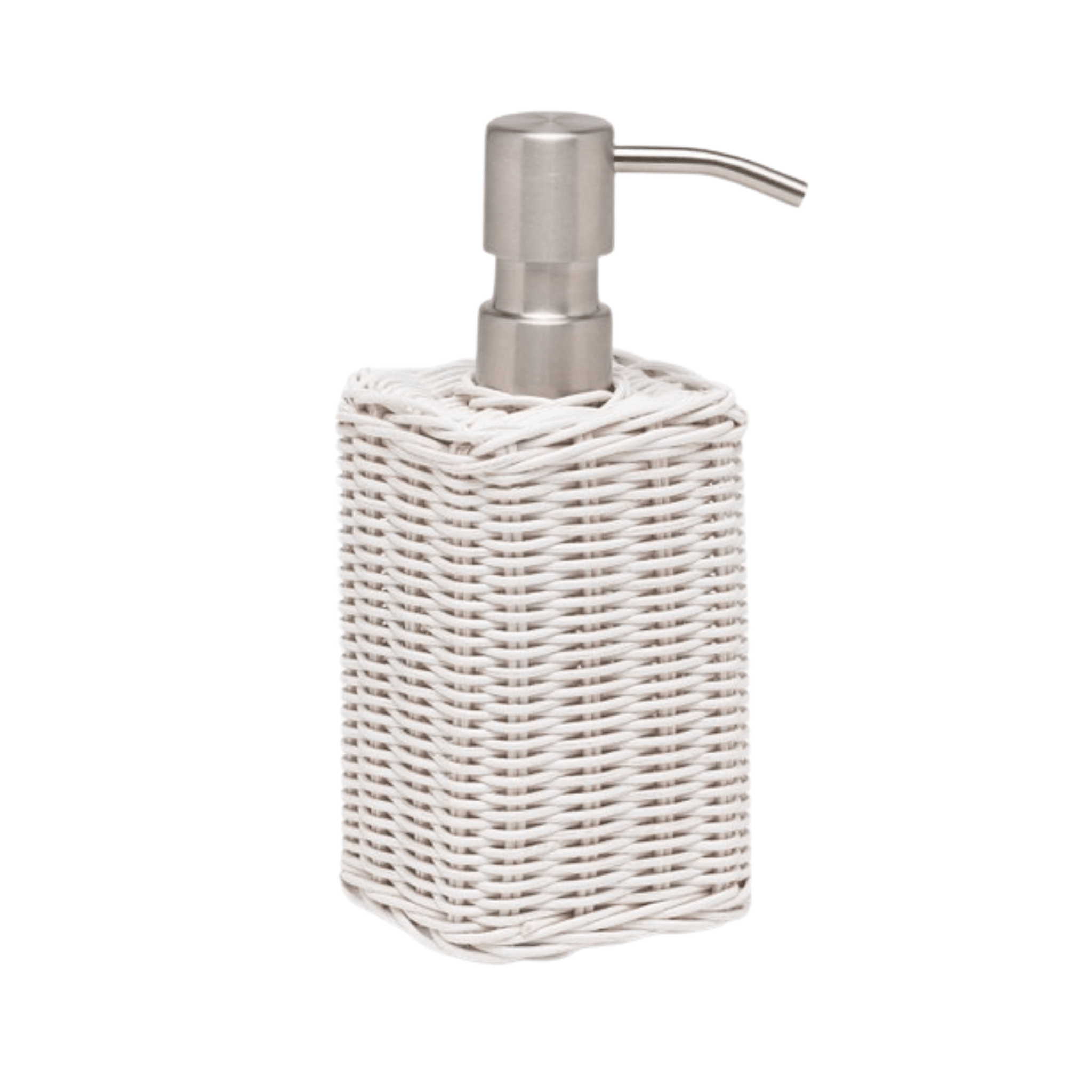 Kardia Rattan Bath Accessories - White - Our Boat House