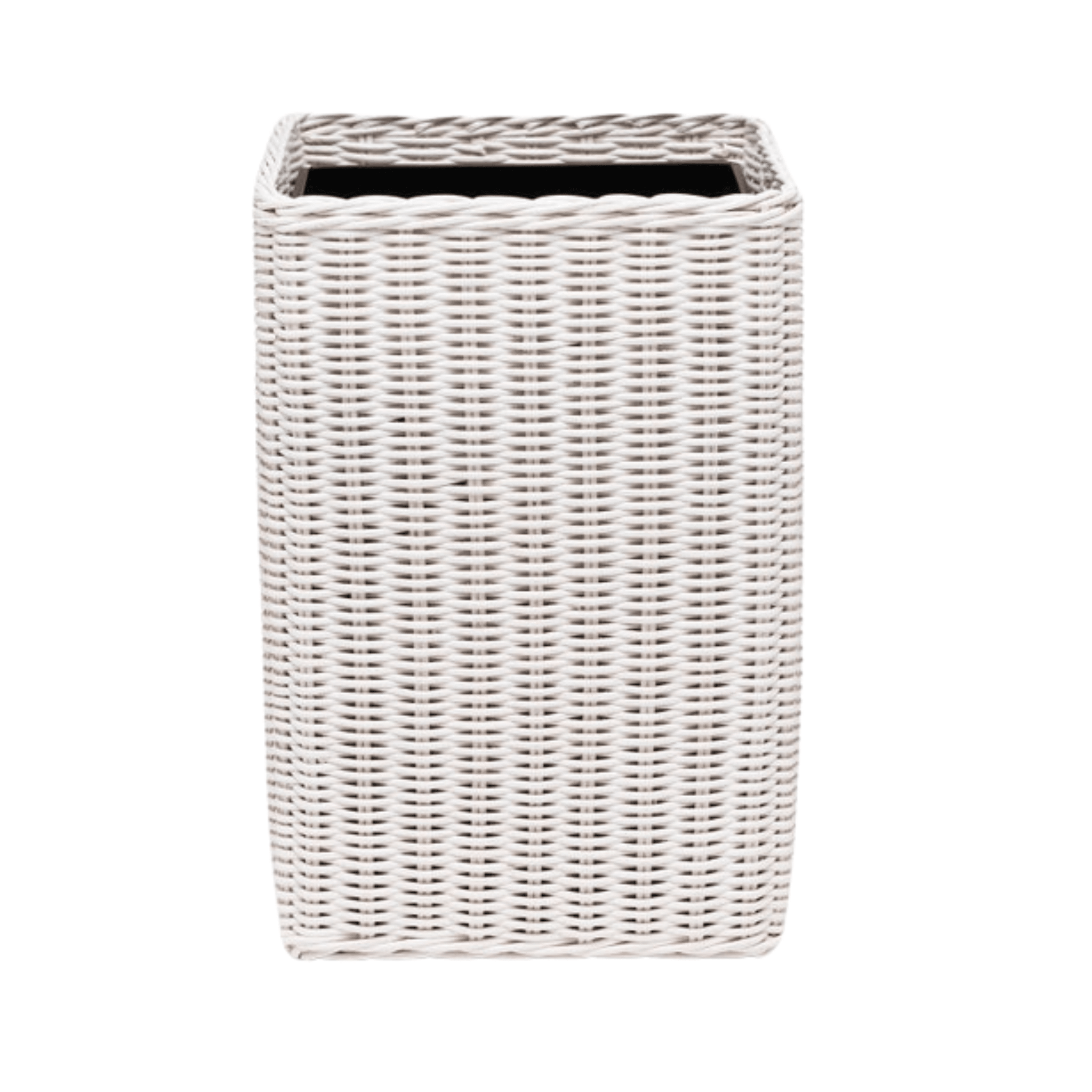 Kardia Rattan Bath Accessories - White - Our Boat House