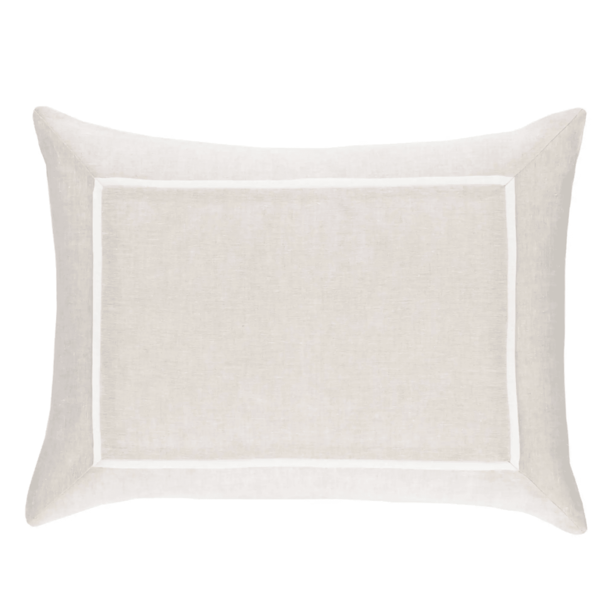 Keaton Linen Sham - Natural - Our Boat House