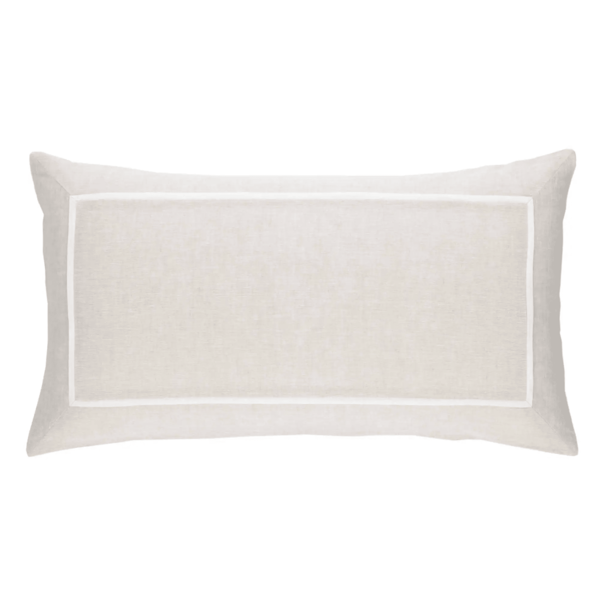 Keaton Linen Sham - Natural - Our Boat House