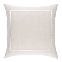 Keaton Linen Sham - Natural - Our Boat House