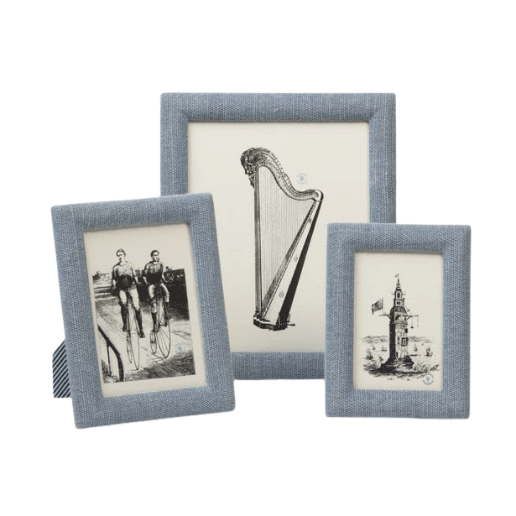 Kemi Textured Picture Frame - Light Blue - Our Boat House