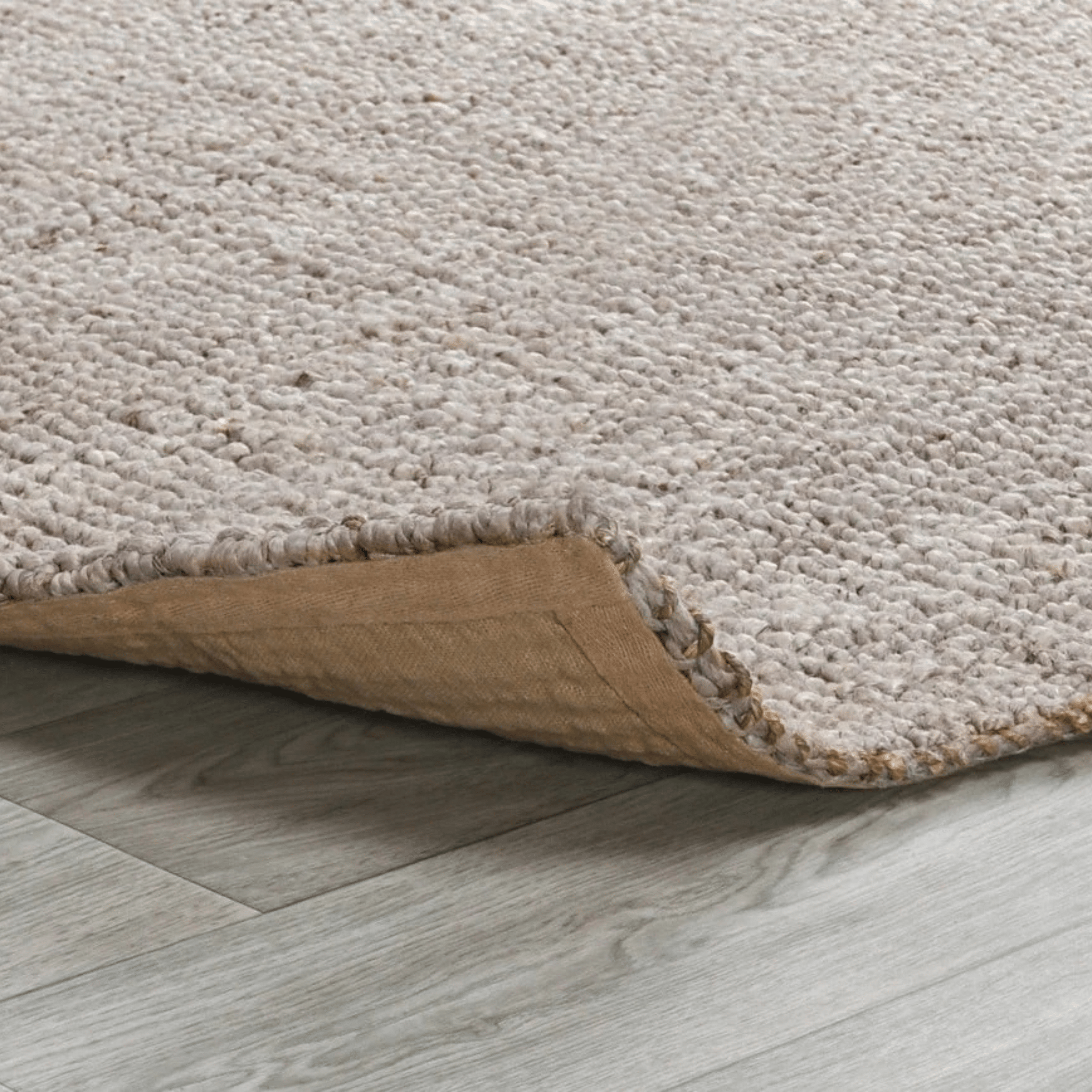 Knobby Loop Jute Rug - Oatmeal - Our Boat House