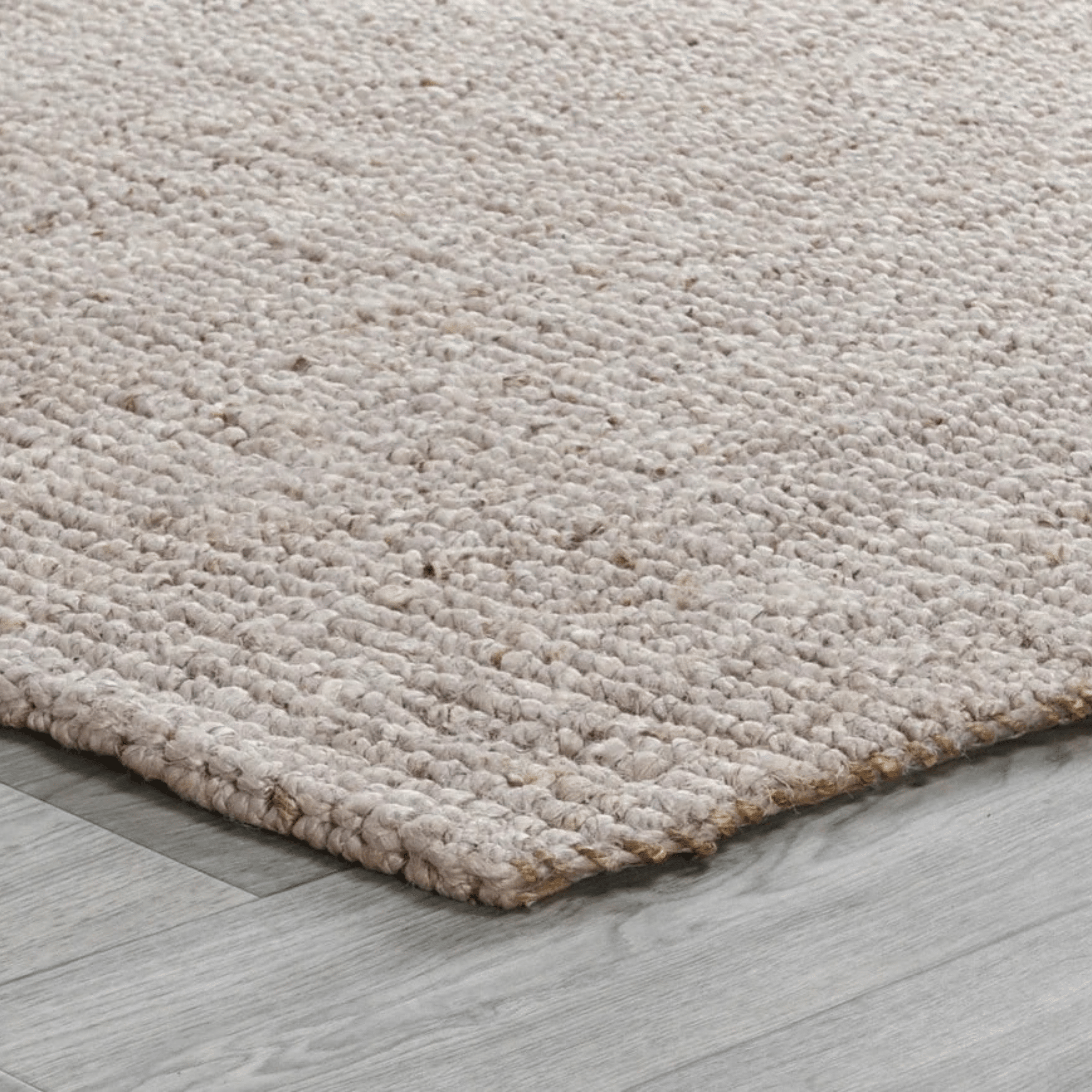 Knobby Loop Jute Rug - Oatmeal - Our Boat House