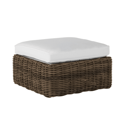Kona Ottoman - Raffia - Our Boat House