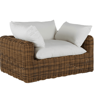 Kona Outdoor Wicker Chair - Raffia - Our Boat House