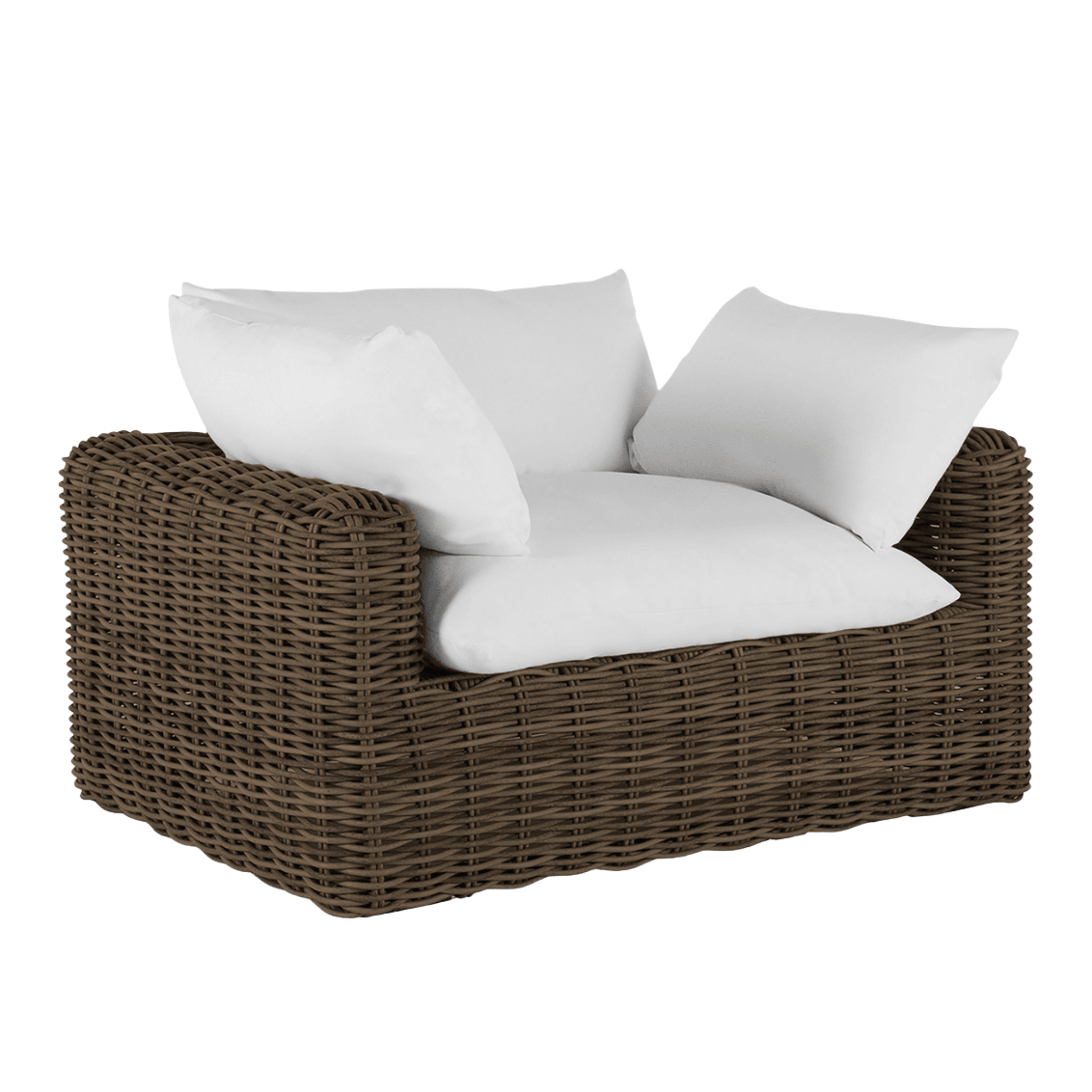 Kona Outdoor Wicker Chair - Raffia - Our Boat House