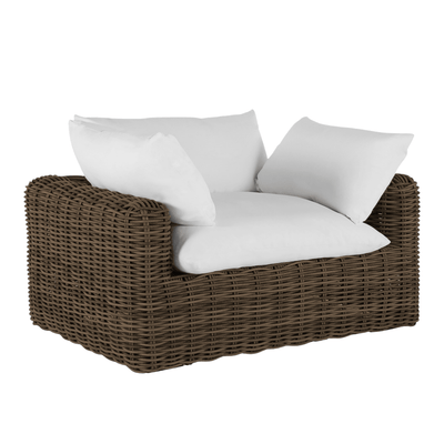 Kona Outdoor Wicker Chair - Raffia - Our Boat House