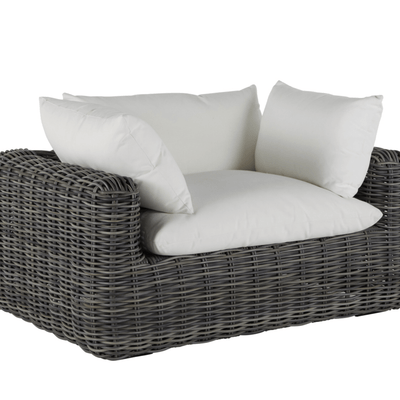 Kona Outdoor Wicker Chair - Slate Gray - Our Boat House