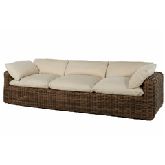 Kona Outdoor Wicker Sofa - Raffia - Our Boat House