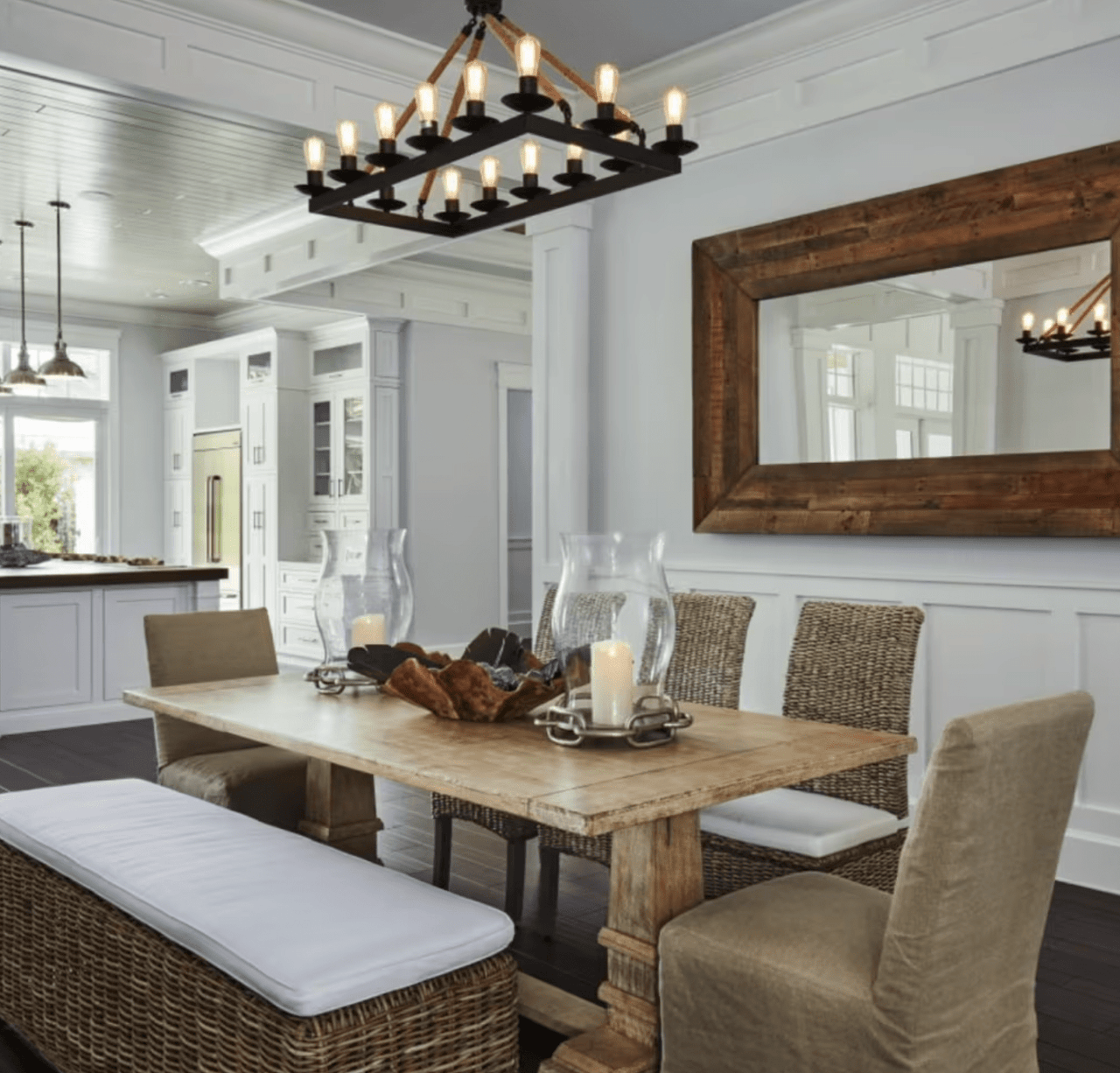 Kona Wicker Willow Bench - FLOOR SAMPLE - Our Boat House