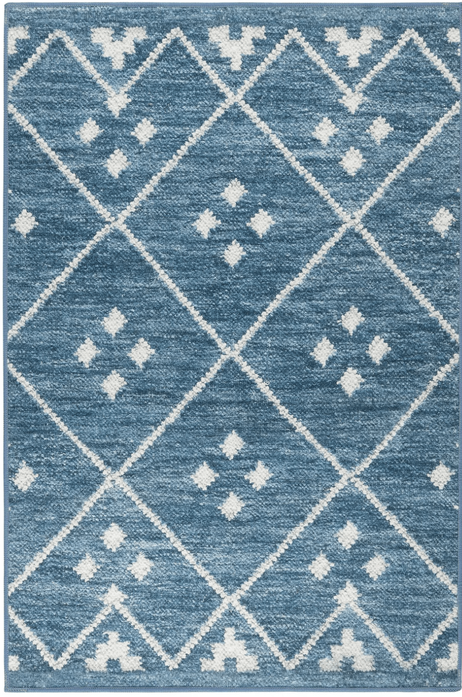 Kota Machine Washable Rug -Indigo – Our Boat House