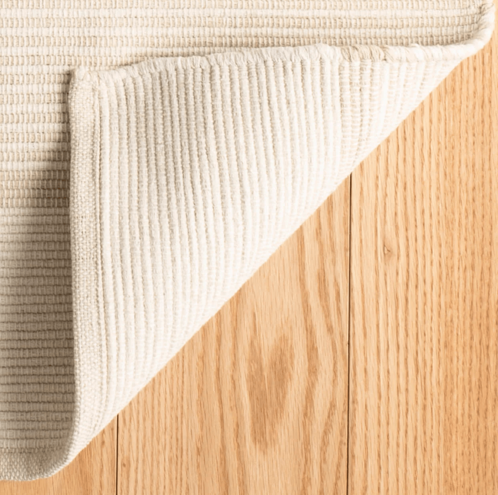 La Mirada Handwoven Cotton Rug - Wheat - Our Boat House