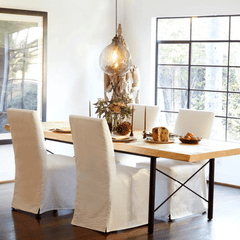 Laguna Beach Slipcovered Dining Chair - Our Boat House