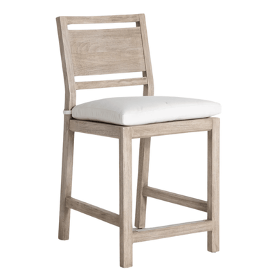 Laguna Counter Stool - Oyster Teak - Our Boat House