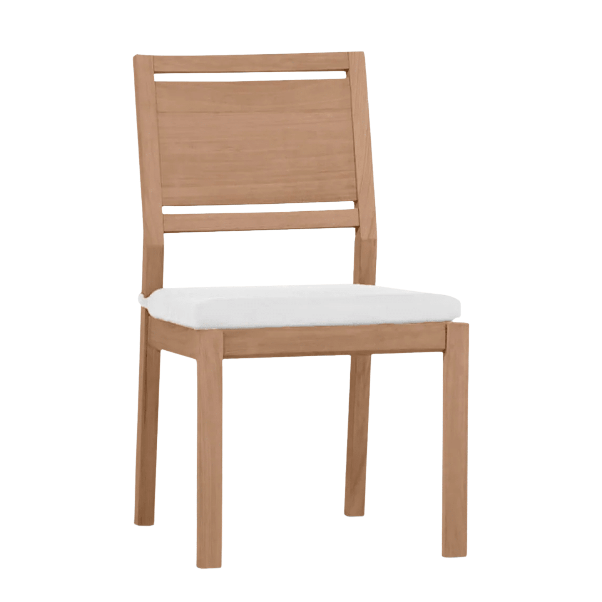 Laguna Dining Side Chair - Natural Teak - Our Boat House