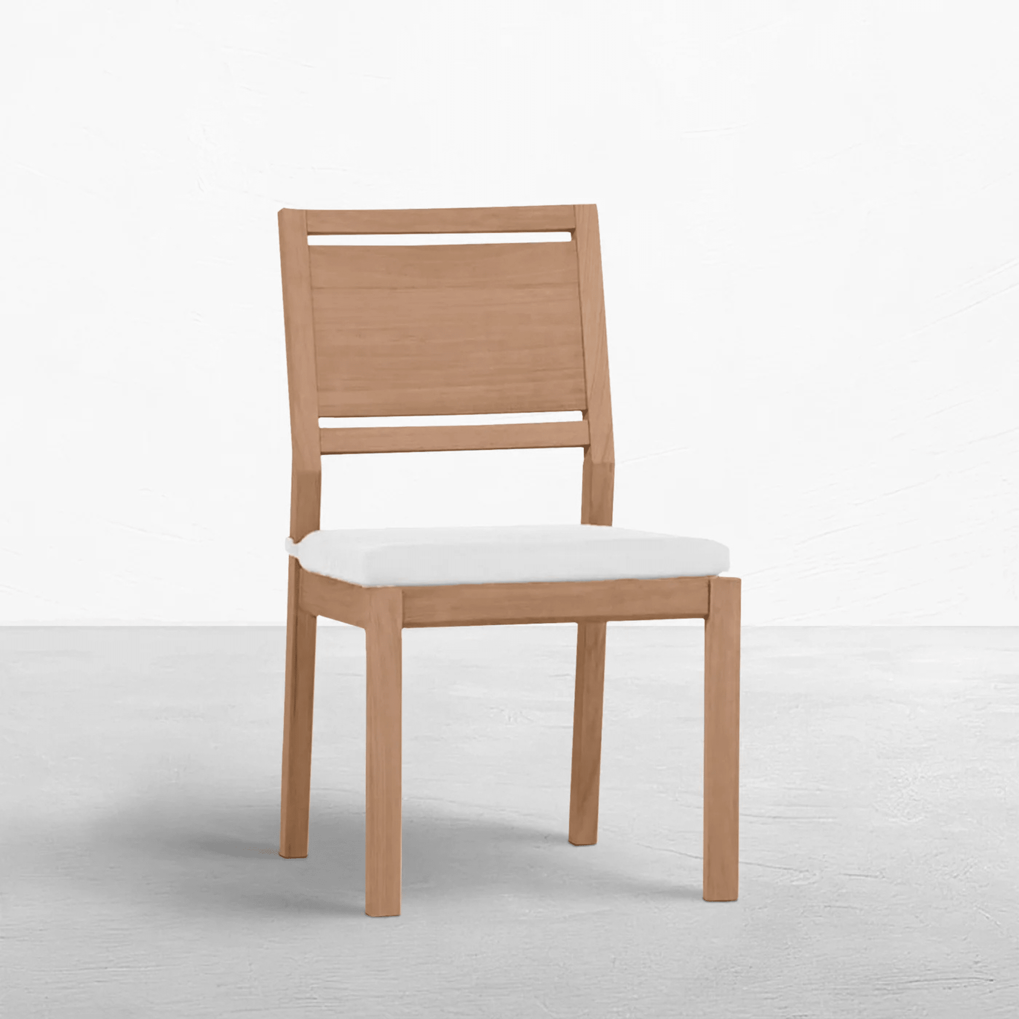 Laguna Dining Side Chair - Natural Teak - Our Boat House
