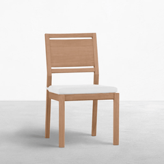 Laguna Dining Side Chair - Natural Teak - Our Boat House