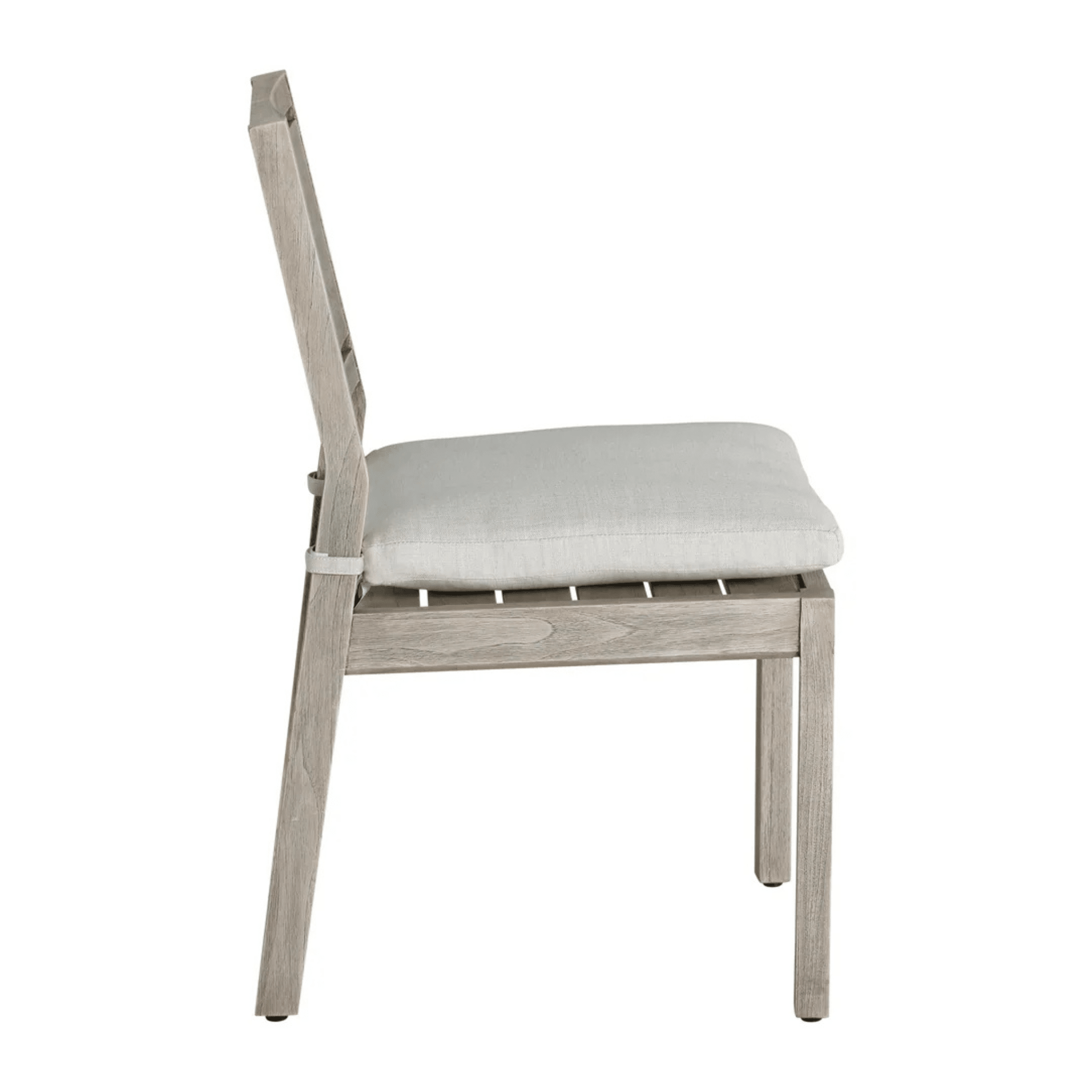 Laguna Dining Side Chair - Oyster Teak - Our Boat House