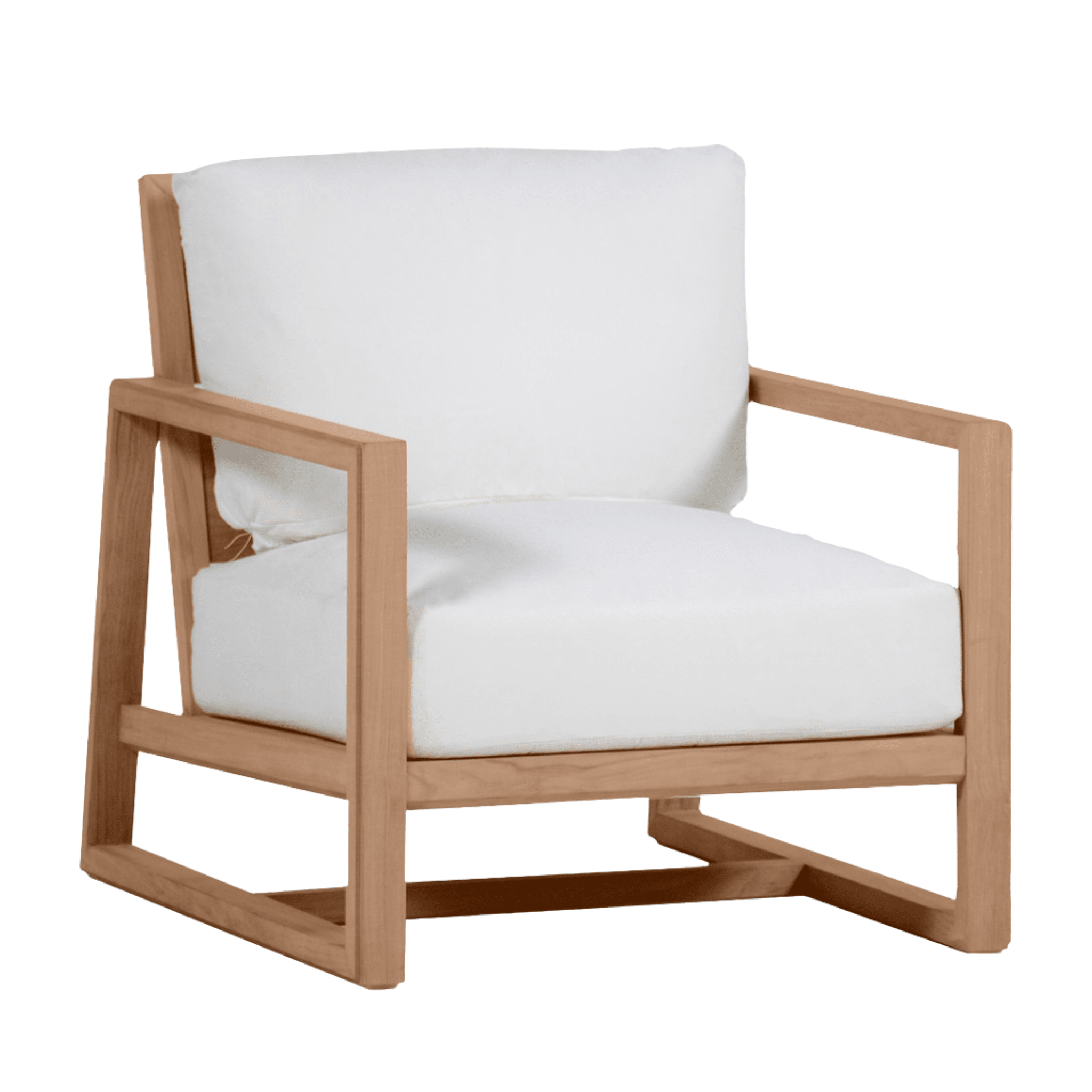 Laguna Lounge Chair - Natural Teak - Our Boat House
