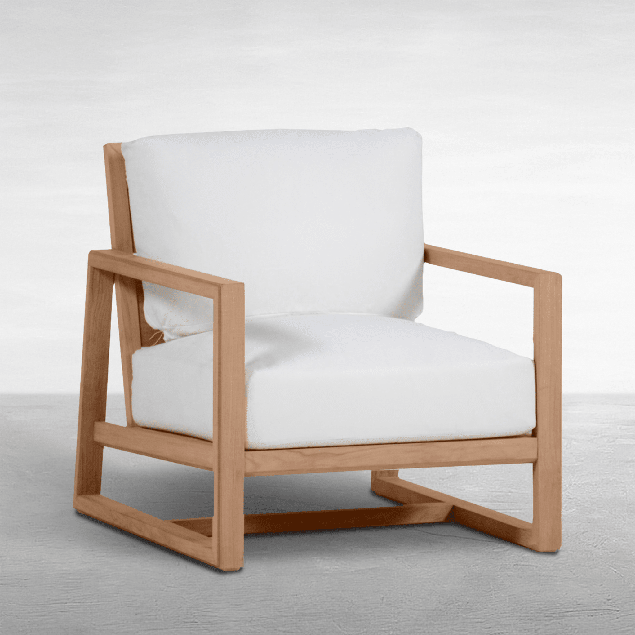 Laguna Lounge Chair - Natural Teak - Our Boat House