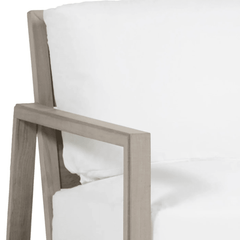 Laguna Lounge Chair - Oyster Teak - Our Boat House