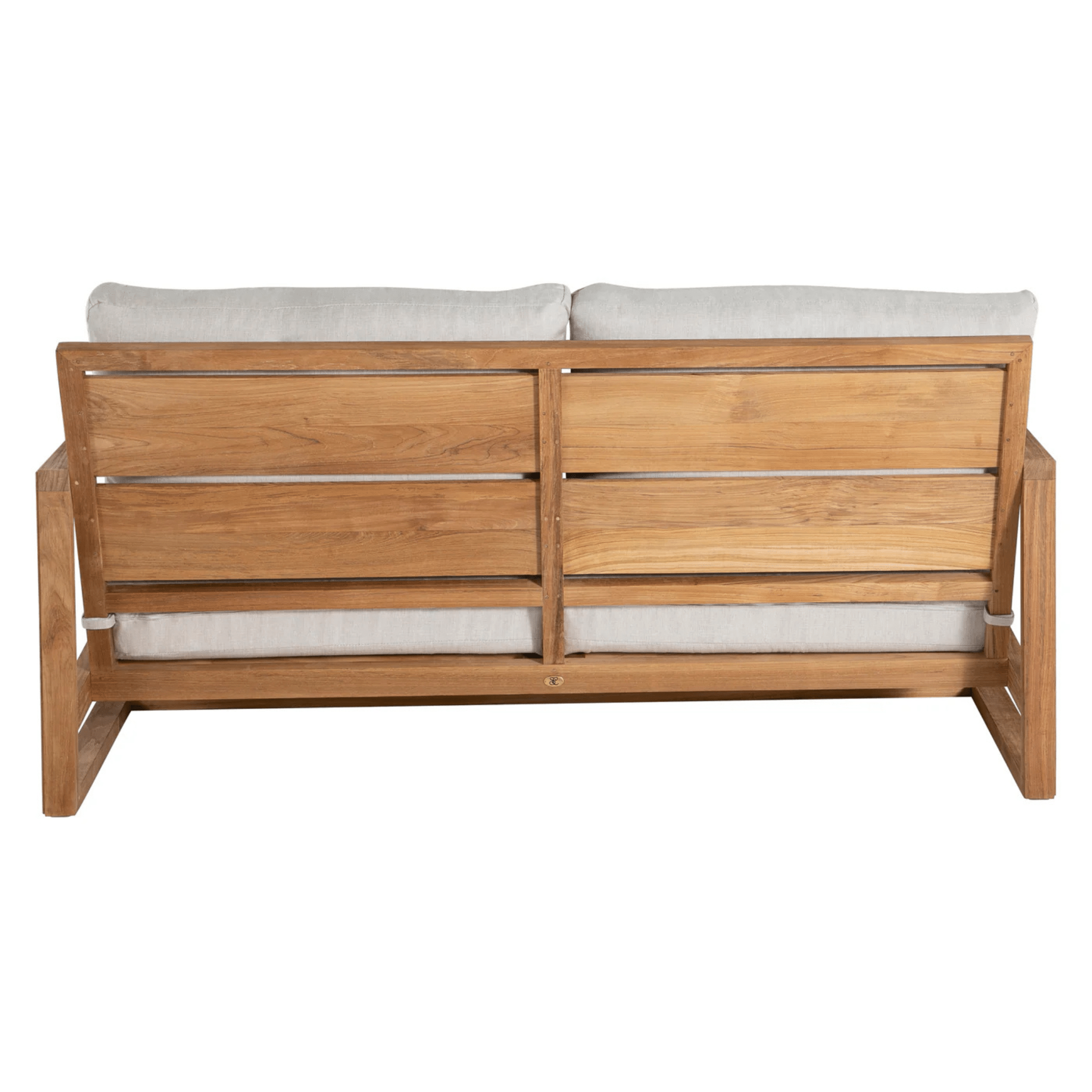 Laguna Loveseat - Natural Teak - Our Boat House
