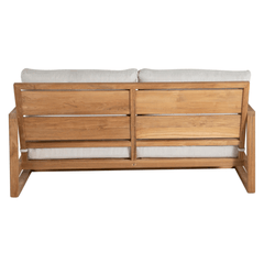 Laguna Loveseat - Natural Teak - Our Boat House
